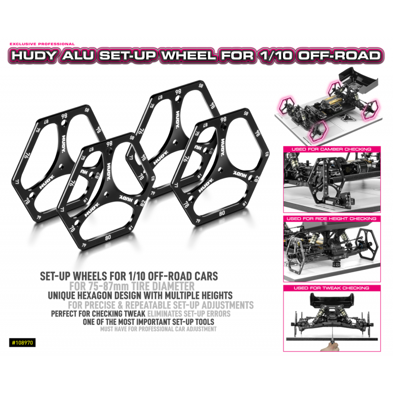 108970 - ALU SET-UP WHEEL FOR 1/10 OFF-ROAD (4)