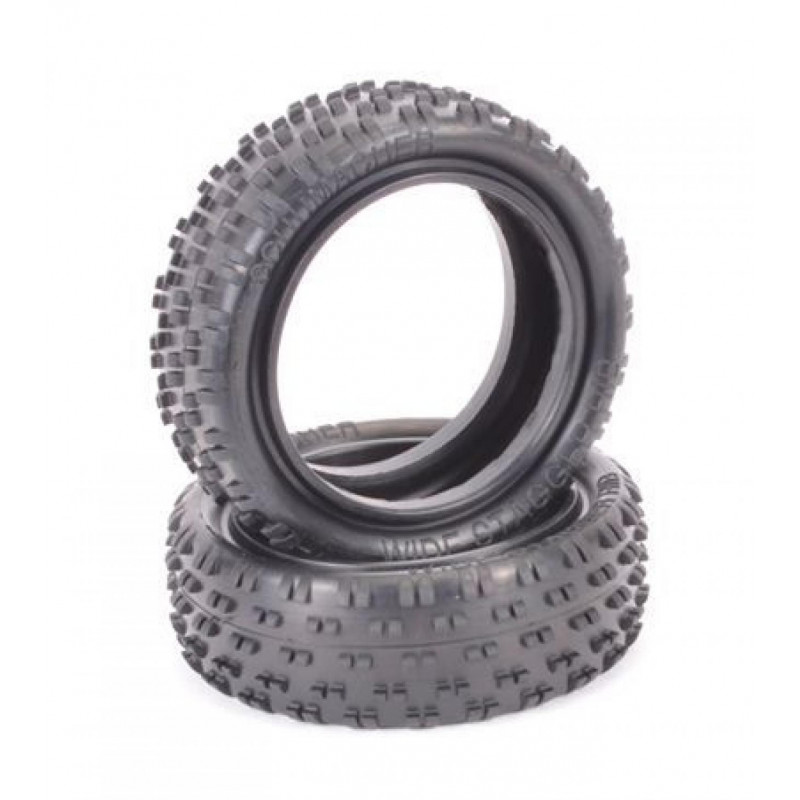 U6811 - Wide Stagger Rib - 1/10 - Silver (pr)