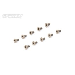 PFH306 - CARTEN Titanium Gr-2 Screw Set M3x6mm (10)