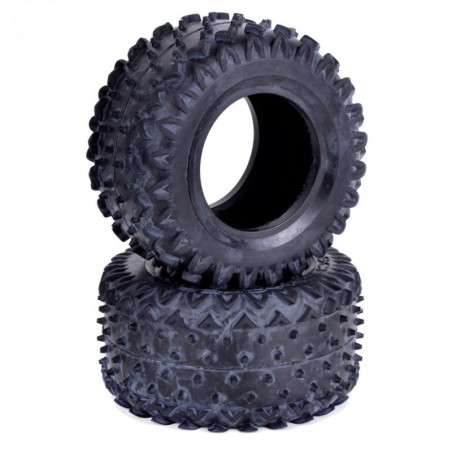 U6796 - VEE - 4 Yellow Truck Tyres (pr)