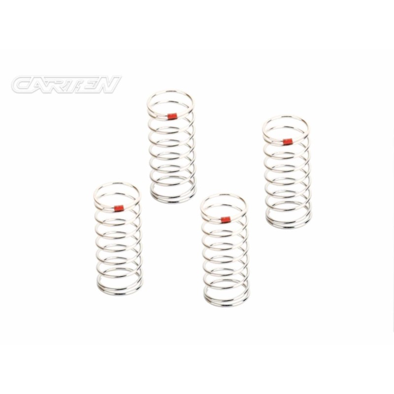 NHA514 -  CARTEN Rear Shock Spring14x35-8N-Red