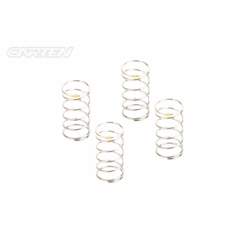 NHA509 -  CARTEN Front Shock Spring14x30-6 1/4N-Yellow