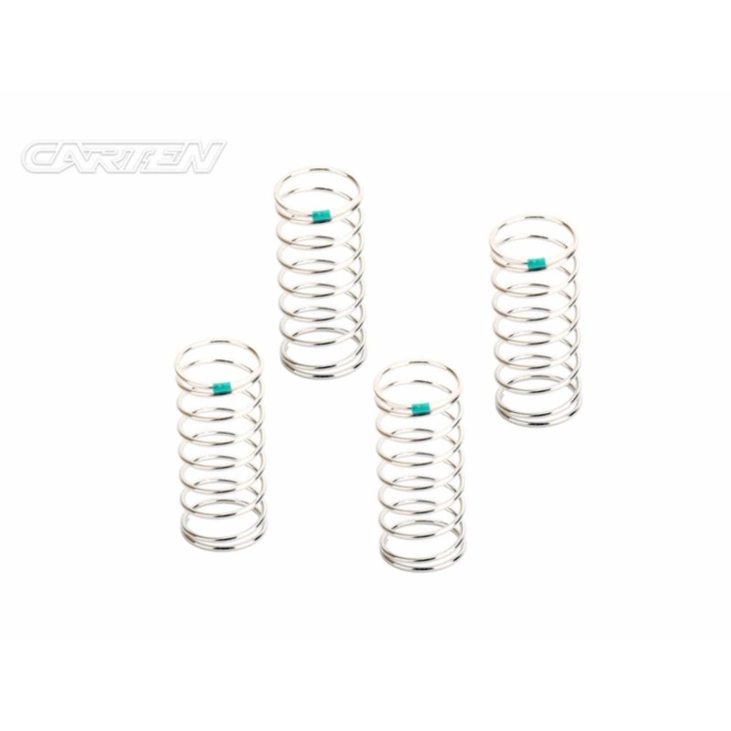 NHA515 -  CARTEN Rear Shock Spring14x35-8.5N-Green