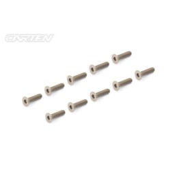 PFH314 - CARTEN Titanium Gr-2 Screw Set M3x14mm (10)