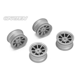 NBA261 - CARTEN 8 Spoke Wheel +1mm (Gray)