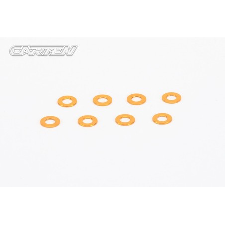 NBA346 - CARTEN Aluminium Spacer 3x6x0,5mm (8)