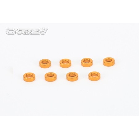 NBA348 - CARTEN Aluminium Spacer 3x6x2mm (8)