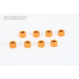NBA350 - CARTEN Aluminium Spacer 3x6x4mm (8)