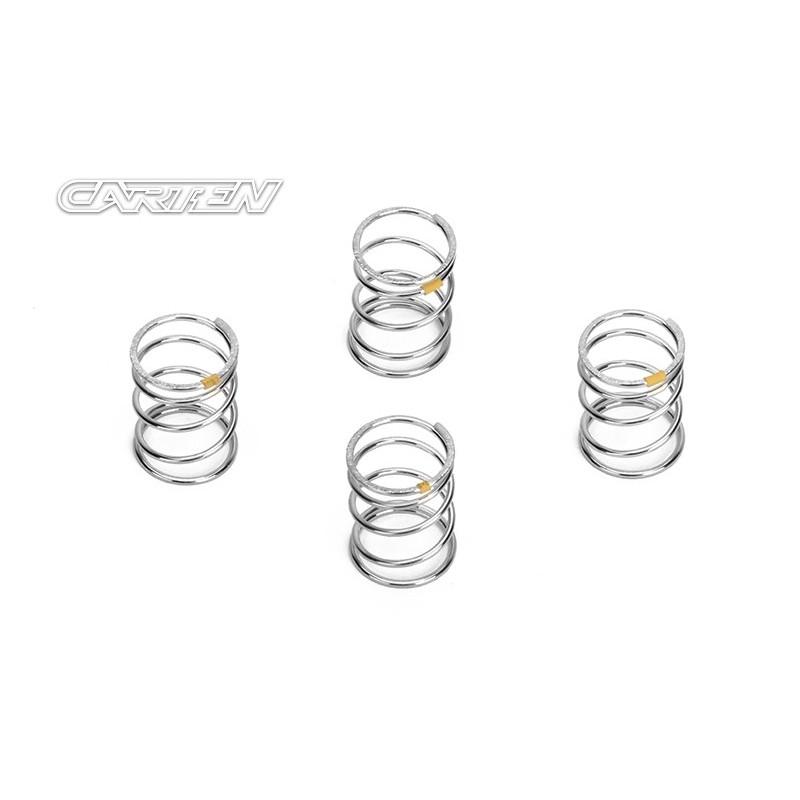 NBA226 - CARTEN Shock spring (1.2X22mm)Yellow-Medium