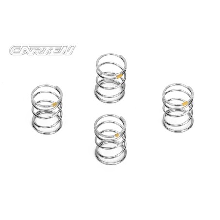 NBA226 - CARTEN Shock spring (1.2X22mm)Yellow-Medium