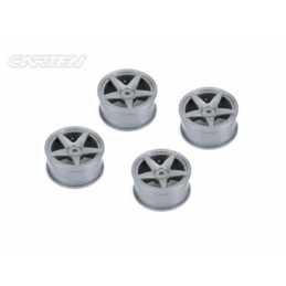 NHA480 - CARTEN 5 Spoke Wheel Grey 26mm ETequal to 0mm (4)