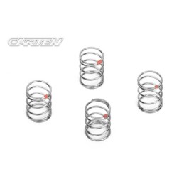 NBA227 - CARTEN Shock spring (1.2X22mm)Red-Soft