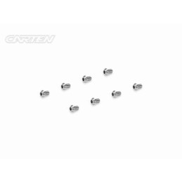 TCO0305 - CARTEN Titanium Screw Set Ti6-4 CNC CO M3x5 (8)