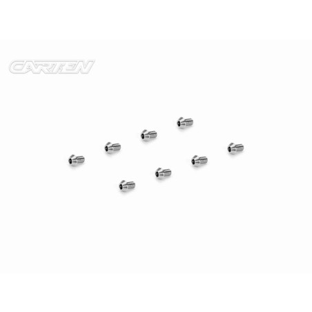 TCO0305 - CARTEN Titanium Screw Set Ti6-4 CNC CO M3x5 (8)