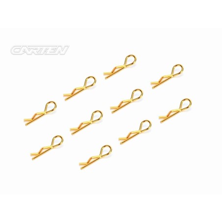 GBP1508 - CARTEN Gold Body Pin 8mm 1/8 (10)