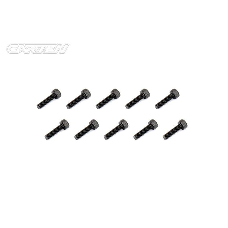 NHA428 - CARTEN Cap head Screw M3x12mm (10)