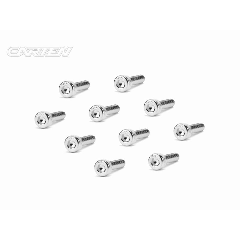 SCH0314 - CARTEN Screw Set  12.9- CH M3x14(Nickel Coating) (10)