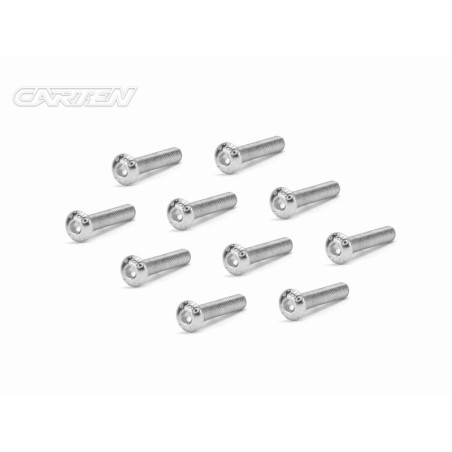 SBH0316 - CARTEN Screw Set 12.9- BH M3x16(Nickel Coating) (10)