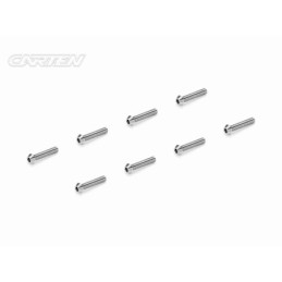 TCO0315 - CARTEN Titanium Screw Set Ti6-4 CNC CO M3x15 (8)