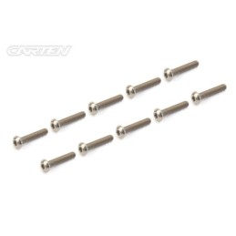 PBH320 - CARTEN Titanium Gr-2 Screw Set BH M3x20mm (10)