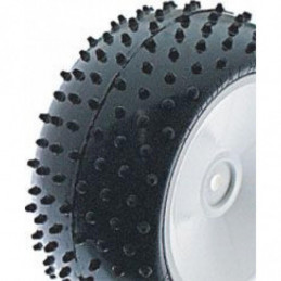 U6558 - Mini Spike 2 Rear Tyres - Yellow (pr)