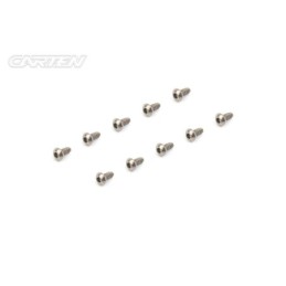 TPBH306 - CARTEN Titanium Gr-2 Self Tapping Screw Set BH 3x6mm (10)