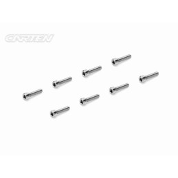 TCH0314 - CARTEN Titanium Screw Set Cap Head Ti6-4 CNC M3x14 (8)