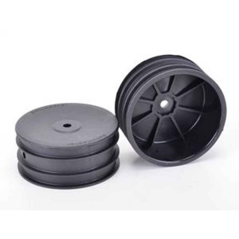 U4495 - Wheel Hex Front - Black - 4wd - pr