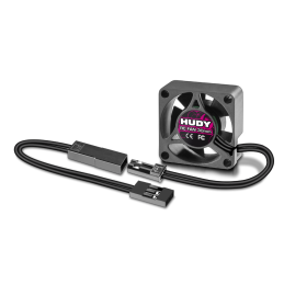 293112 - HUDY BRUSHLESS RC FAN 30mm - WITH INTERNAL SOLDERING TABS