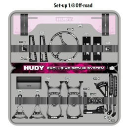 199241 - HUDY SET-UP BAG FOR 1-10 & 1-8 OFF-ROAD CARS & GT