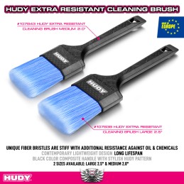 107839 - HUDY CLEANING BRUSH - CHEMICAL RESISTANT - 2.5“