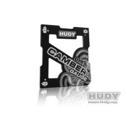 107751 - HUDY QUICK CAMBER GAUGE 1/8 OFF-ROAD 1dg - 2dg - 3dg