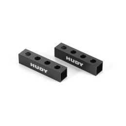 107701 - CHASSIS DROOP GAUGE SUPPORT BLOCKS (20 MM) FOR 1/8 - LW (2)