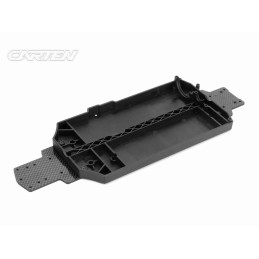 NHA455 - CARTEN T410 Front & Rear Composite Fiber Chassis (2)