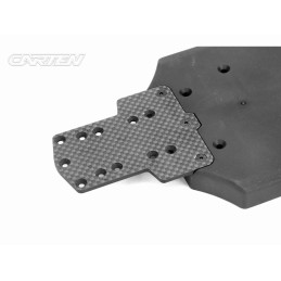 NHA455 - CARTEN T410 Front & Rear Composite Fiber Chassis (2)